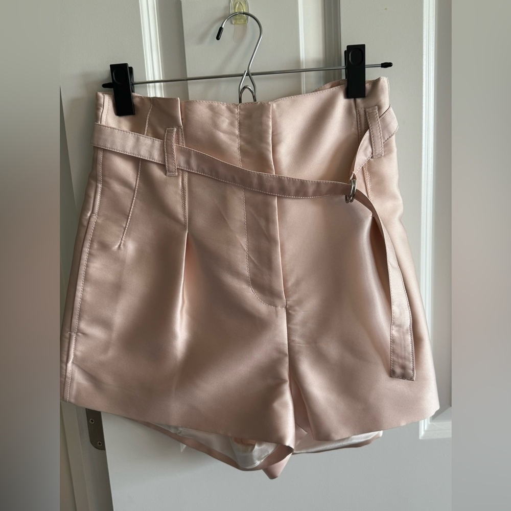 NWT Intermix Pink Satin Shorts